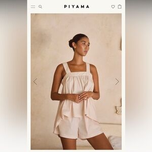 PIYAMA Suzie Sleep Set- Blush